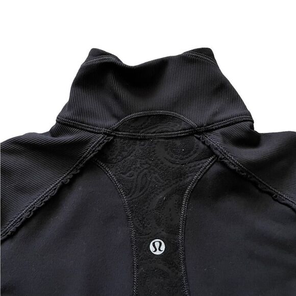 LULULEMON Star Runner Pullover Black Size 6 - Picture 7 of 12